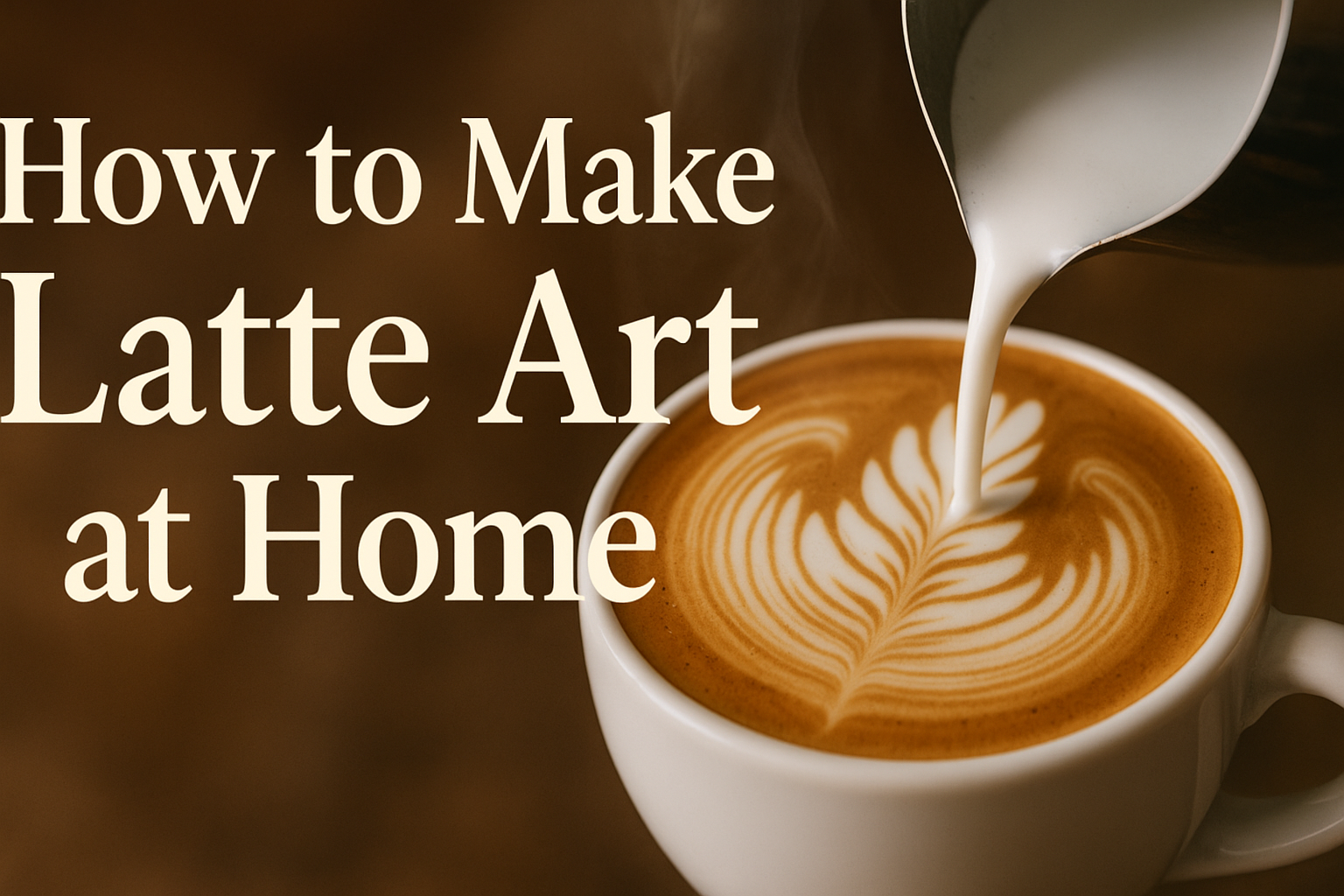 How to Make Latte Art at Home